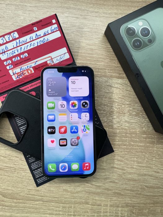 Iphone 13pro 128gb green