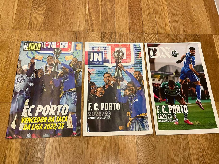 FCP vencedor taça liga 2022 e 23