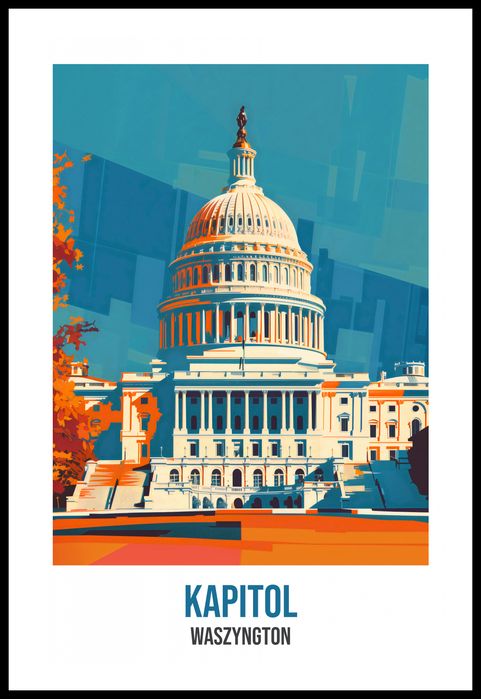 Plakat 53x81cm Kapitol
