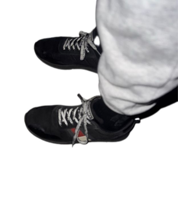 Buty męskie Tommy Hilfiger jeans 44 sportowe treningowe trampki czarne