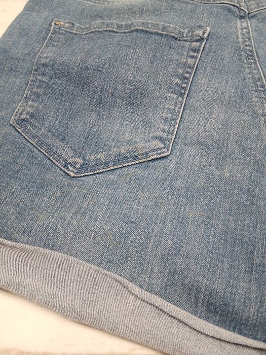 Szorty jeansowe Stradivarius 40 L wysoki stan high waist denim