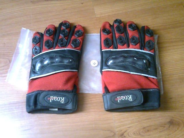 Luvas para motociclismo, novas