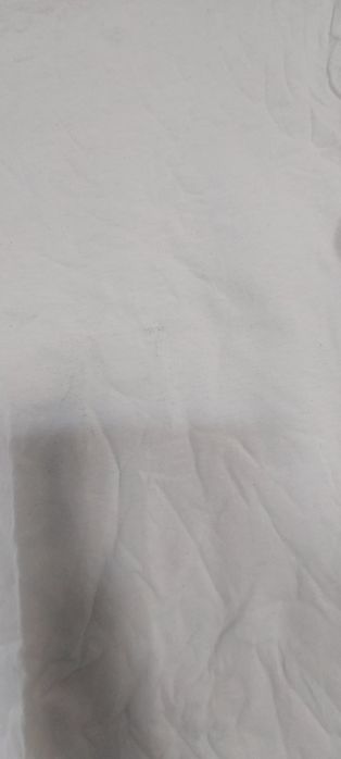 Bluzka top t-shirt gładka biała M fruit of the loom