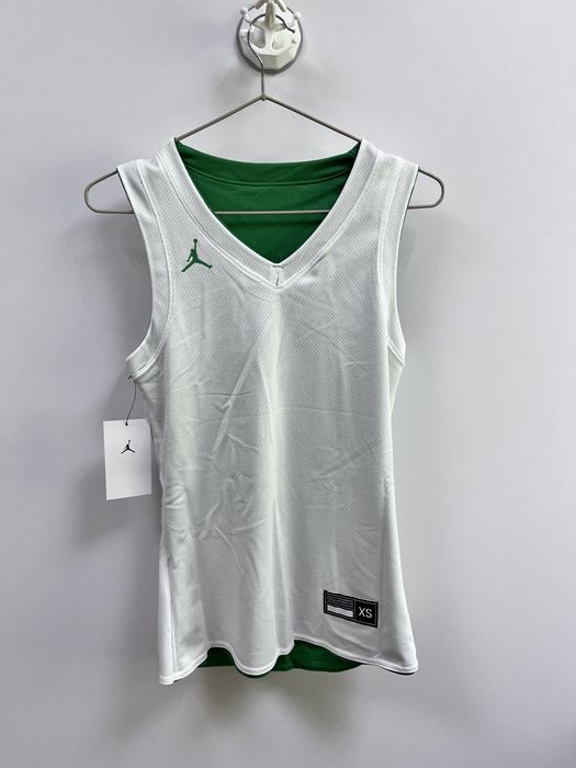 biala zielona koszulka koszykarska nike jordan damska XS dwustronna