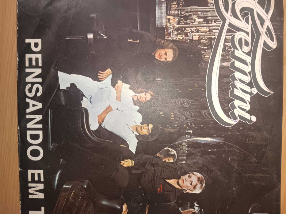 Disco vinil lp Gemini pensado em ti