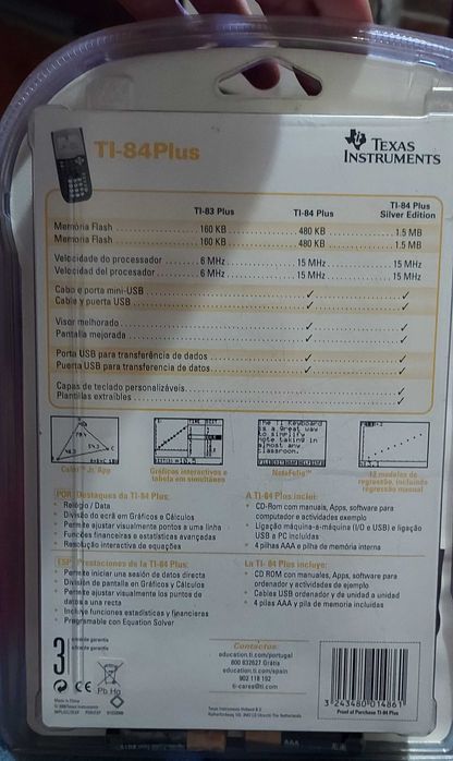 Máquina de calcular TI-84 plus