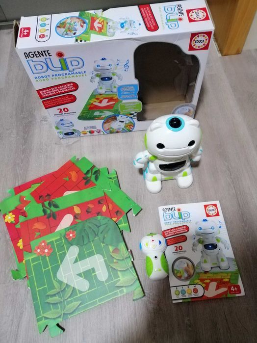 Robot programável, Agent Blip, Educa, 4 anos