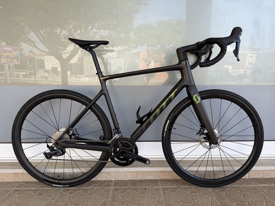 Bicicleta de estrada Scott - rodas carbono - Tamanho L