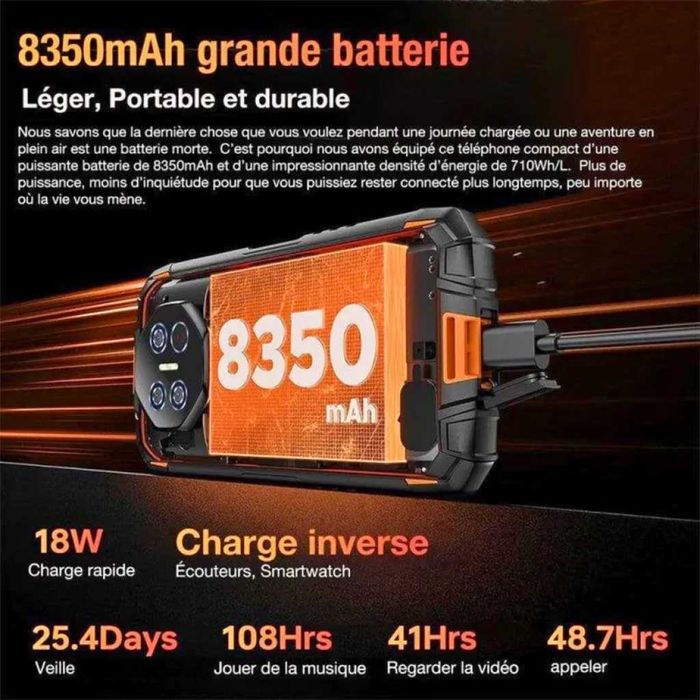 Doogee Fire 3 Max 8GB/256GB IP69K 1.8GHz