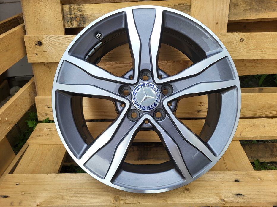 [961] Felgi aluminiowe 17" Mercedes 7Jx17H2 5x112 C klasa czujniki!