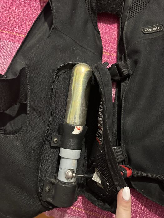 Colete air bag equitacao marca hit-air