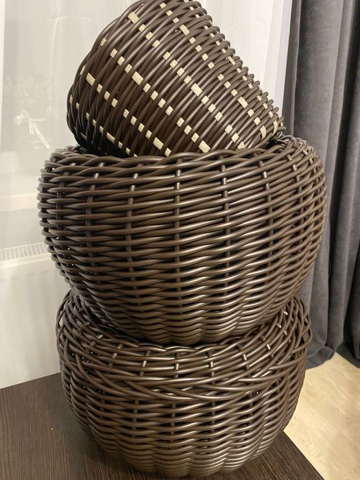 Кашпо з ротангу на 5, 12 л.