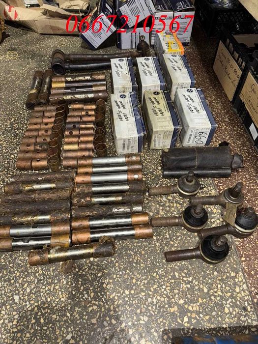 Шкворня, наконечники, тяги рульові Газ 53, Газ 3307, Газ 3309, Зіл