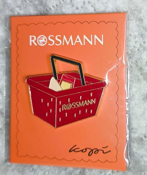 Pin Rossmann x Kopi koszyk