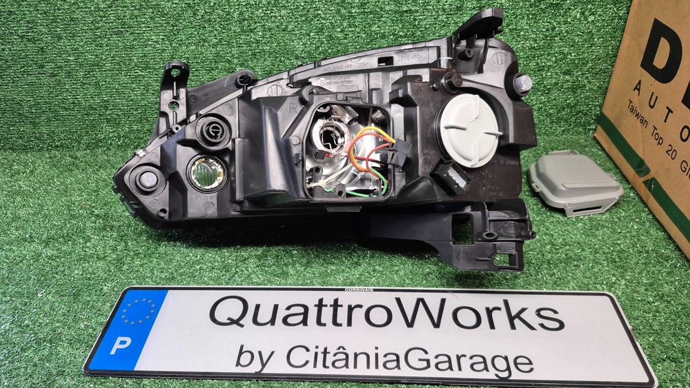 Otica Farol Frente Direito Opel Corsa C X01 Combo C 2000 a 2012 Ref. 442-1136R-LD-EM NOVO DEPO