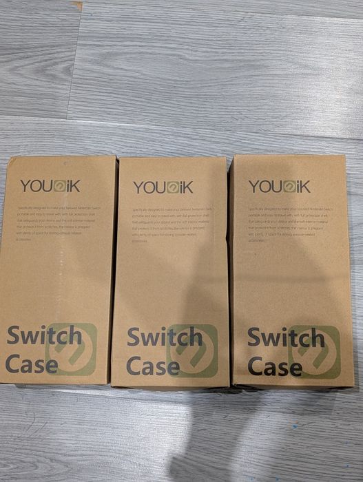 Чохол для Nintendo Switch / OLED Younik, жорсткий кейс з ременем
