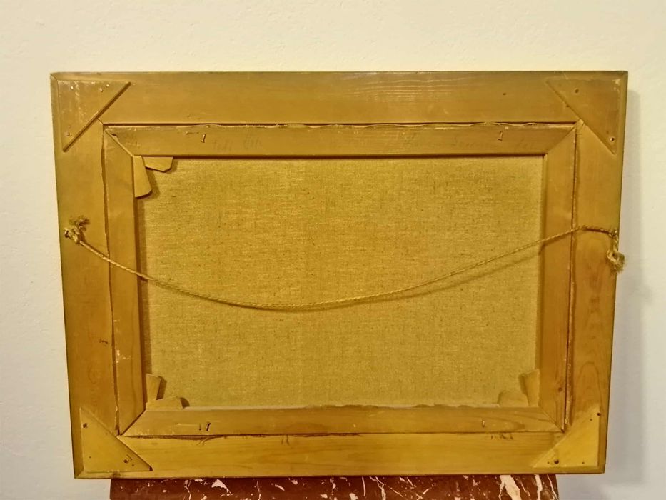 Stary obraz na płótnie Jens Sinding Christensen 1888 - 1980