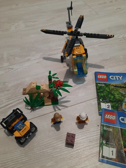Lego city 60158 dżungla helikopter