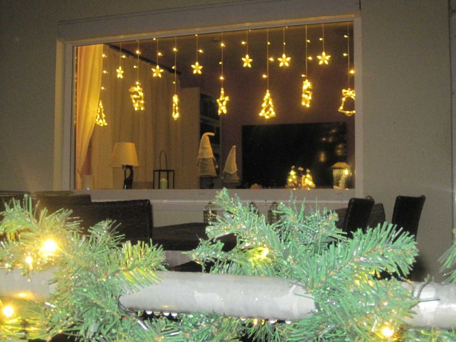 Luzes de Natal com 14 luzes, 8 modos