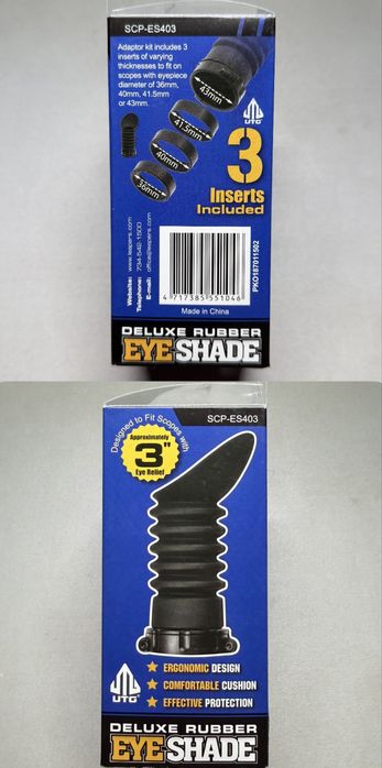 Гумовий наглазник Leapers для прицілу 36,40,41.5,43мм (SCP-ES403)