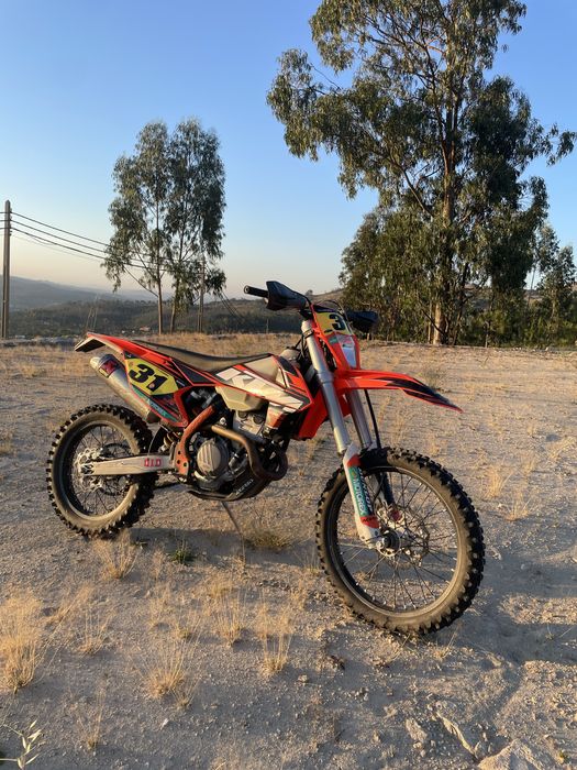 Vendo ou troco ktm exc-f 2018