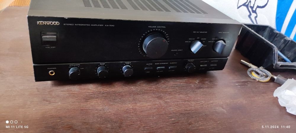 sprzęt audio mildton 110 + kenwood ka7010
