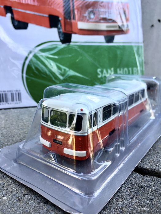 SAN H01B #84 -kultowe autobusy PRL,auta,model,kolekcja,zabytek