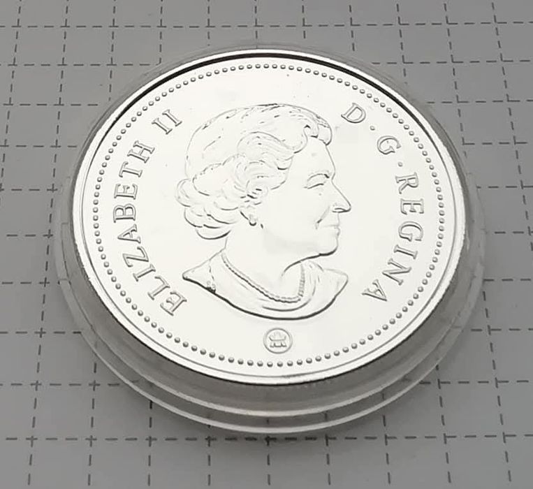 Канада 1 долар 2008р. СРІБЛО. 400 років Квебек. Футляр!
