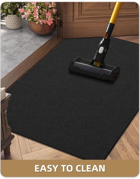 COLOR&GEOMETRY Wycieraczka wewnętrzna ciemno szara 44x76 cm