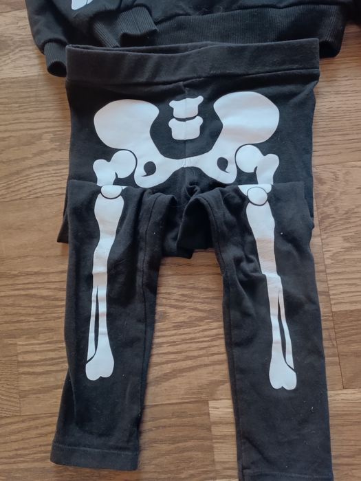 Dres Halloween kościotrup dla dziewczynki 104