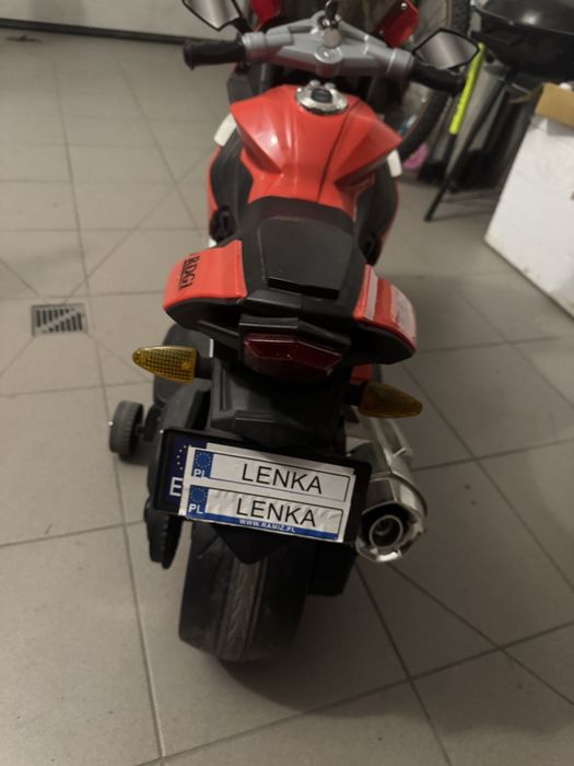 Motorek na akumlator dla dzieci