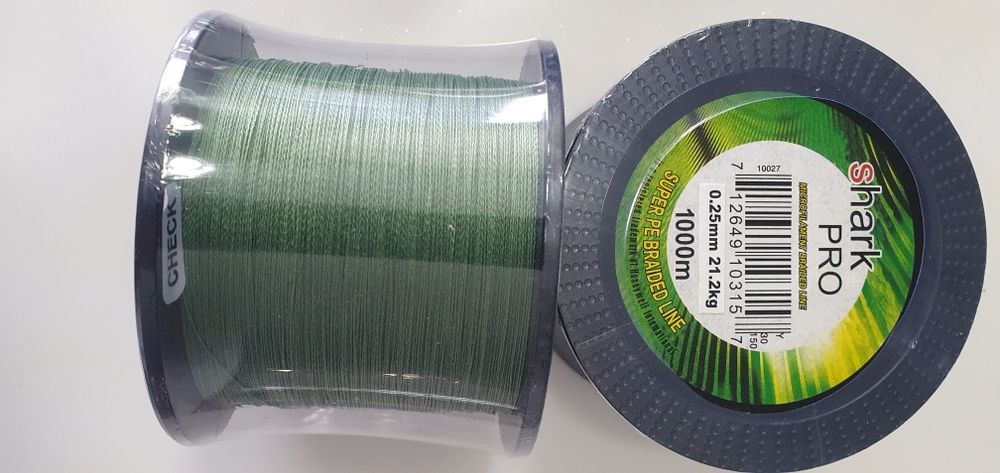 Шнур(нитка)рыболовный shark( POWER PRO) 1000метр(.0.2-0.25--0 35)