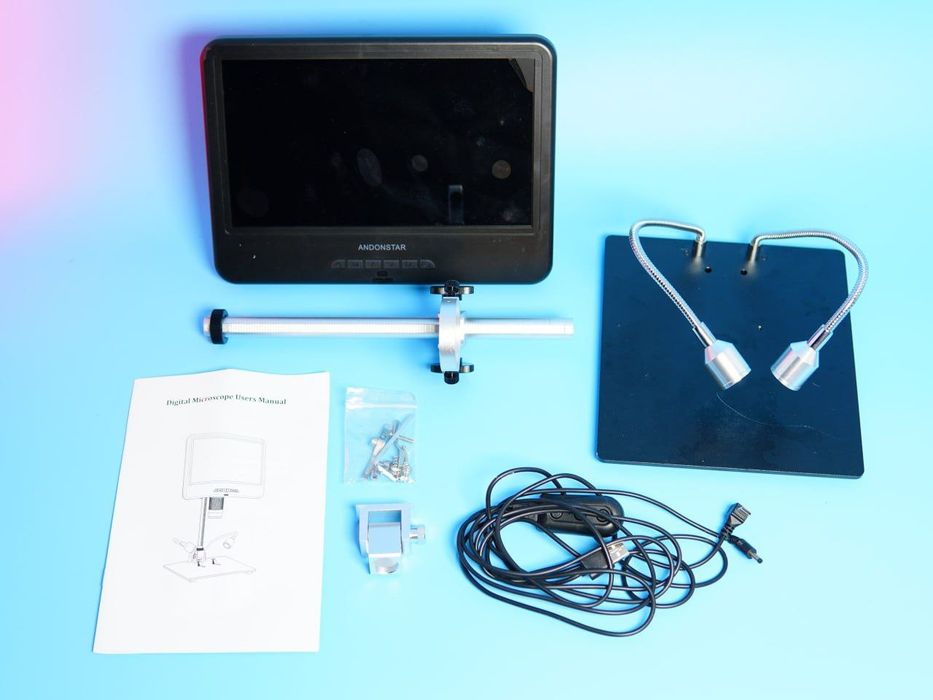 Цифровой микроскоп Andonstar AD210 с диагональю 10,1 дюйма, разрешение