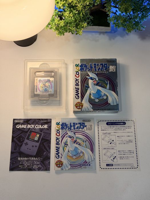 Jogo Pokemon Silver Gameboy JAP