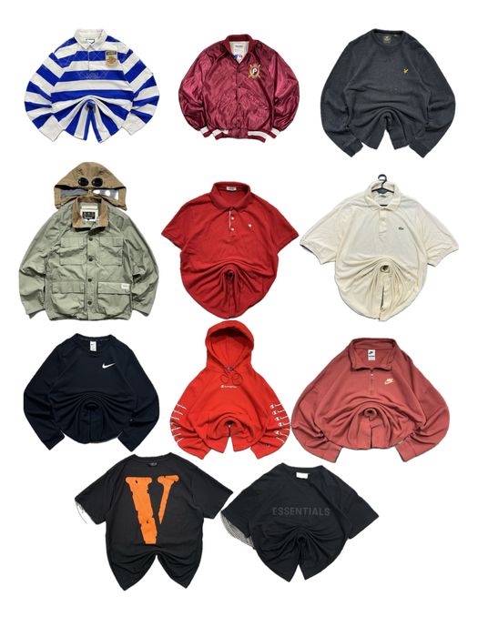 Tajemnicze pudełko z markową odzieżą w rozmiarze M-L