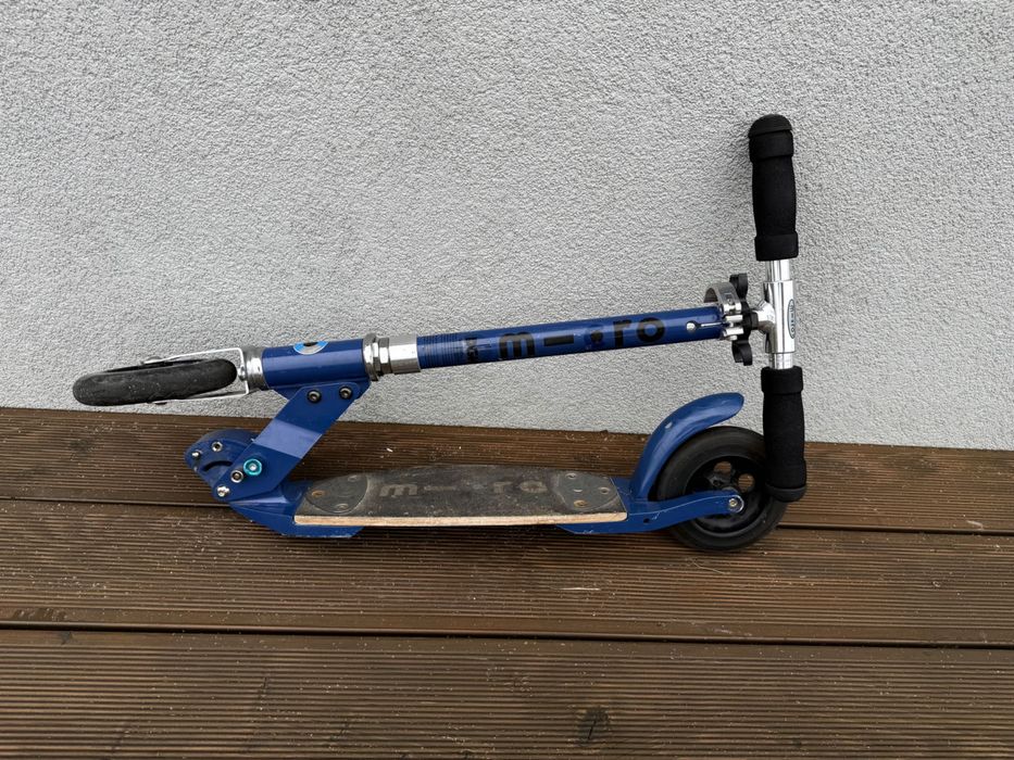 Hulajnoga Micro Flex – granatowa – stan dobry