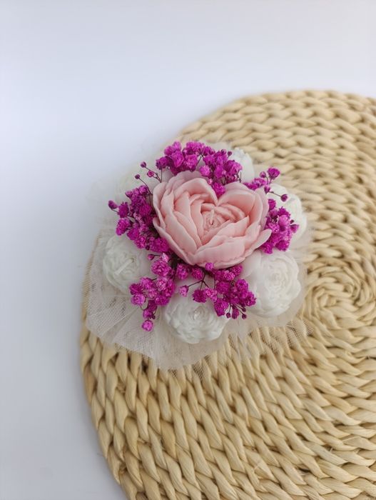 Buquê de flores em cera/vela / dia da mãe