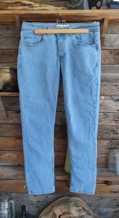 Klasyczne męskie jeansy straight, Basic, premium JR3 , 98% bawełna