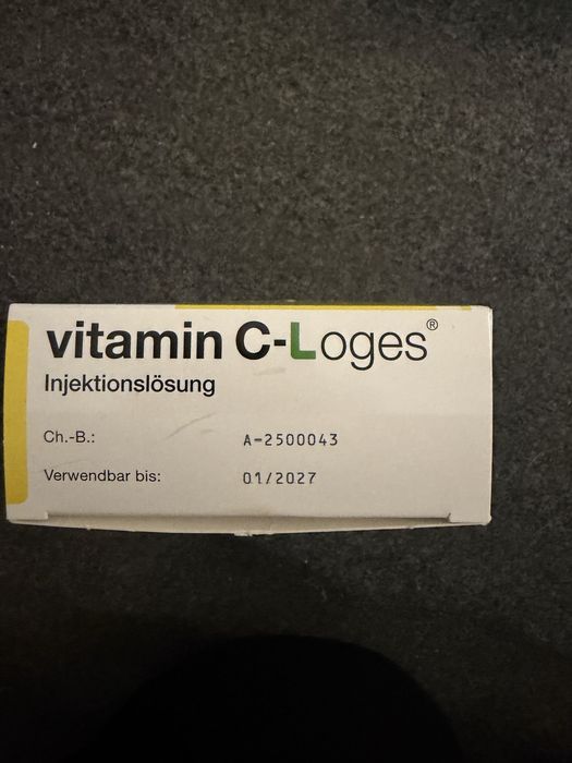 Glutatione 600, nacl 0,9%, sterofundin iso 500ml, vitamin c-loges