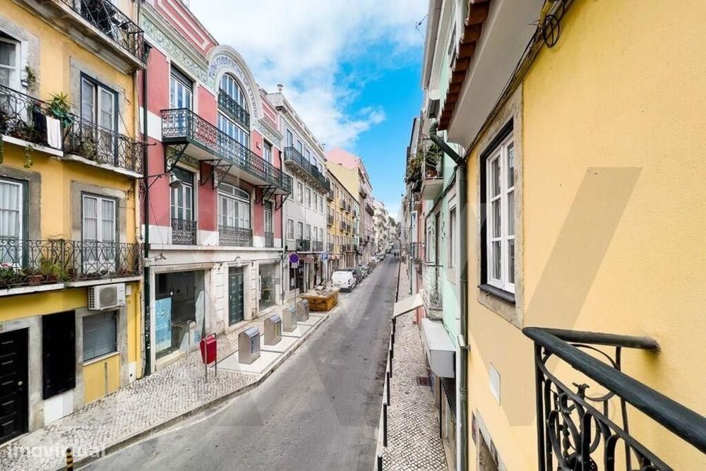 Triplex T4+1 no coração de Lisboa - Rua da Glória à Avenida da Liberd