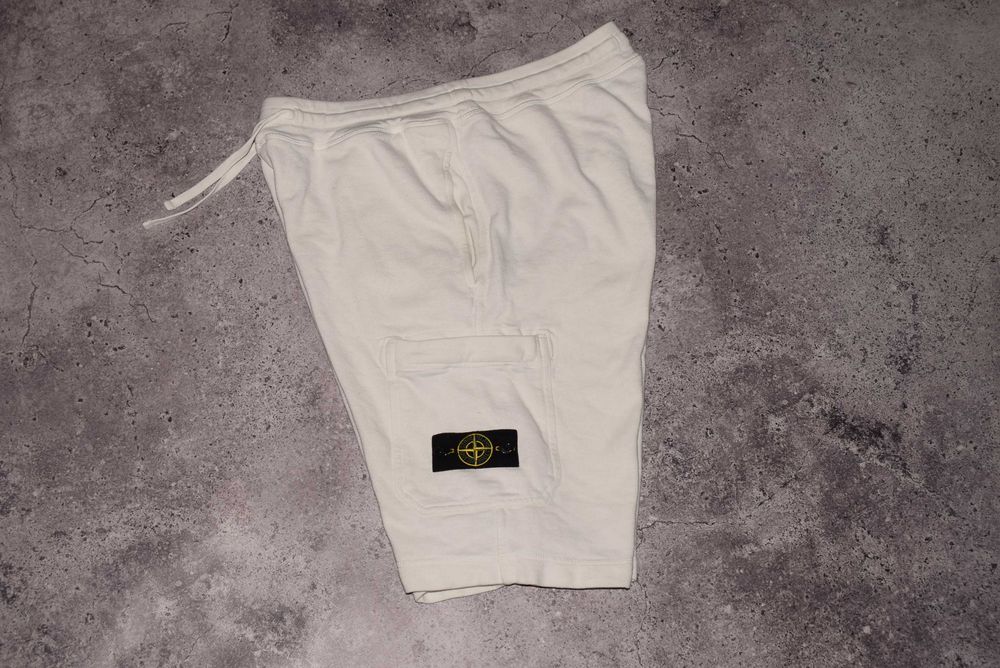 Stone Іsland Organic Cotton Shorts (Оригінал, Чоловічі Преміальні Шорти Стон Айленд )