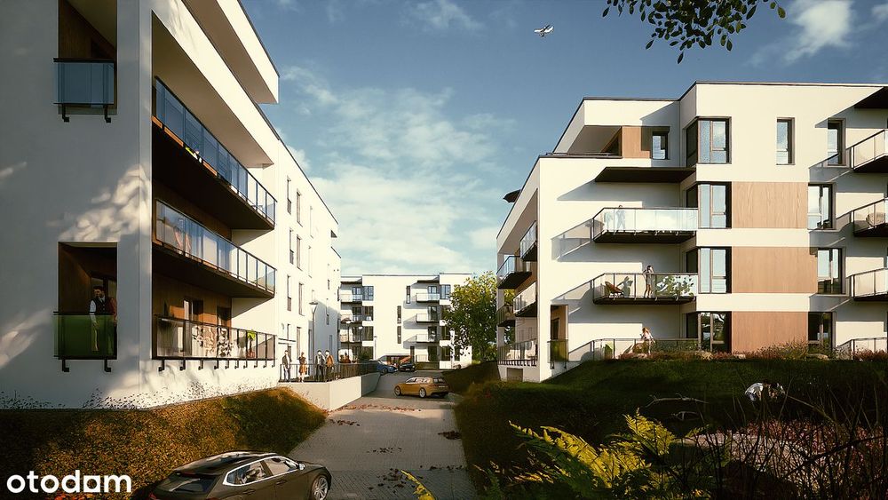 2-pokojowe mieszkanie 39m2 + balkon Bez Prowizji