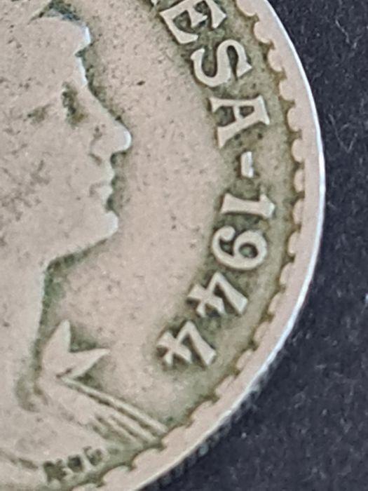 Moeda rara de 1 escudo 1944