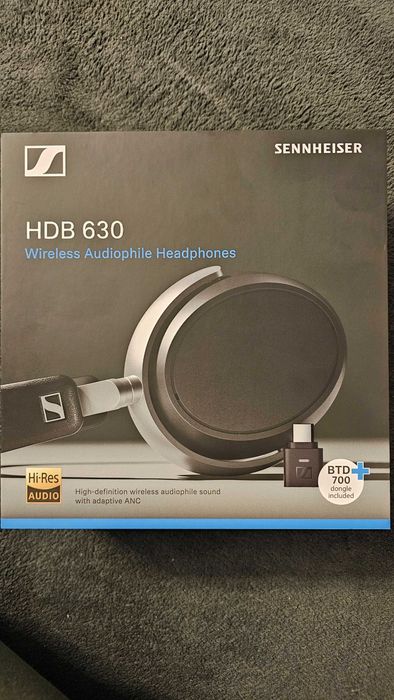 Sennheiser HDB 630 + BTD 700 NOWE