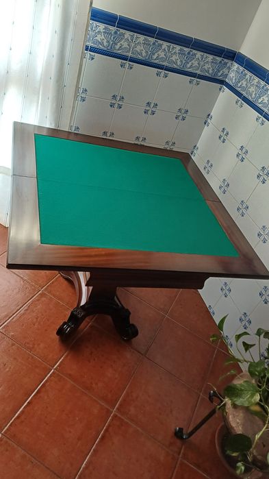 Mesa de Jogo Madeira Maciça