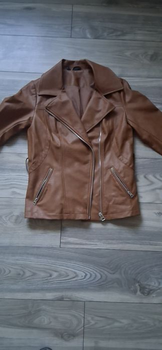 BONPRIX Body Flirt 38/40 M/L kurtka ruda skóra eko