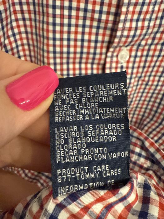 Koszula męska rozmiar L, Tommy Hilfiger, lekko używana