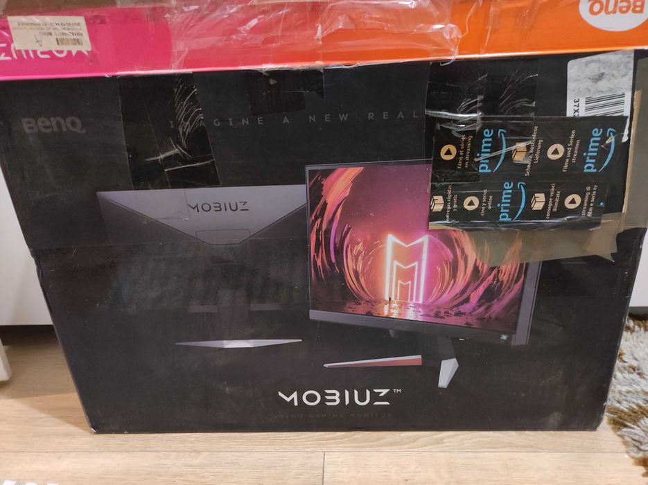 Monitor BenQ Mobiuz EX240N-B, 24" cale, HDR, LED, 165Hz, HDMI, DP