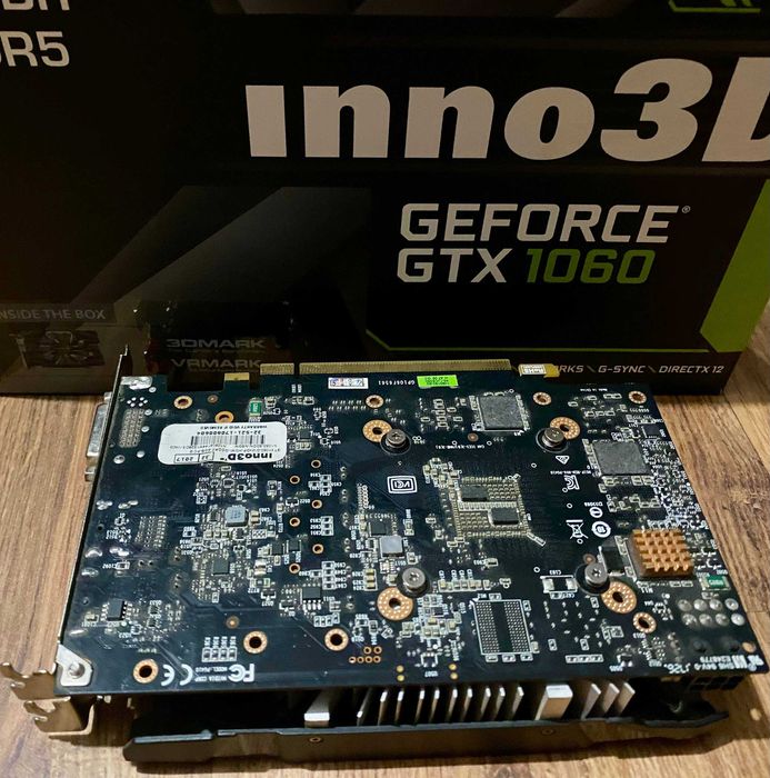 Відеокарта Inno3D GeForce GTX 1060 Compact 6GB GDDR5