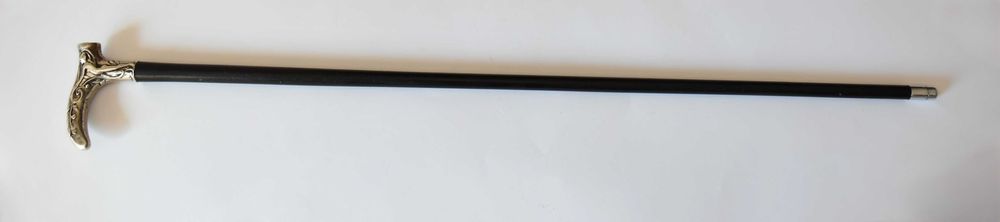 Laska secesyjna srebrna